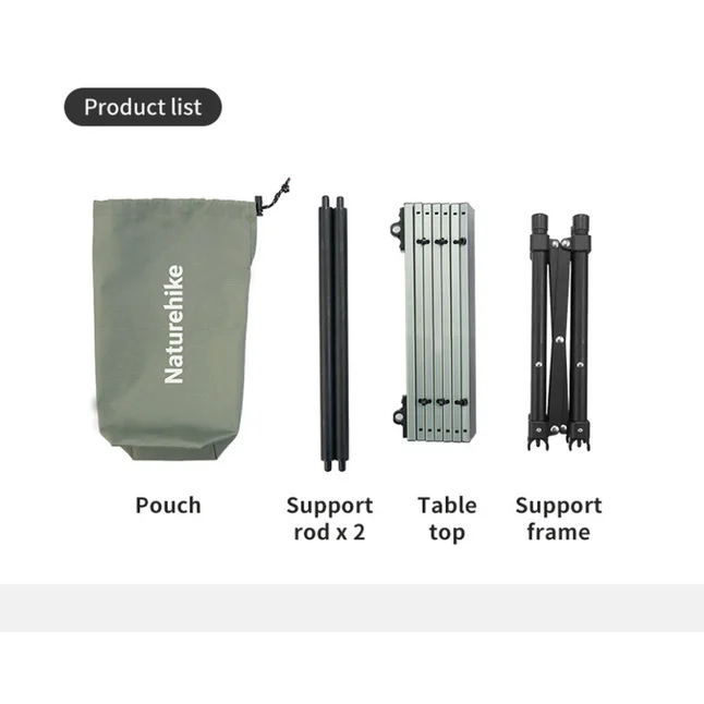 Складаний стіл Naturehike Yamami Y01 CNK2450JJ027, М, алюміній — Photo 1