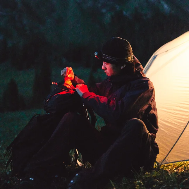 Ліхтар налобний Naturehike CNK2450ZM010, зелений — Photo 8