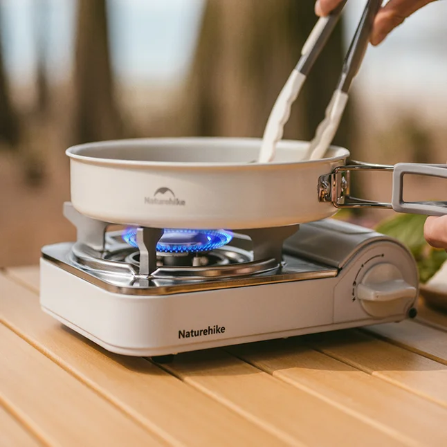 Пальник газовий Naturehike CNK2350CF016, білий — Photo 9