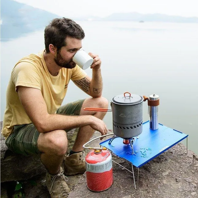 Столик похідний Naturehike Compact Table NH17Z001-L grey — Photo 4
