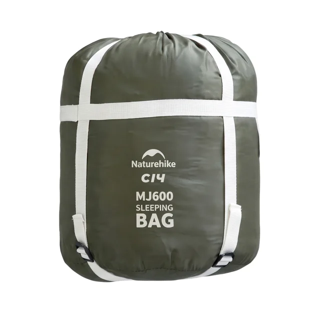 Спальник з капюшоном Naturehike CNK2300SD014 MJ600 Січ, зелений — Photo 3