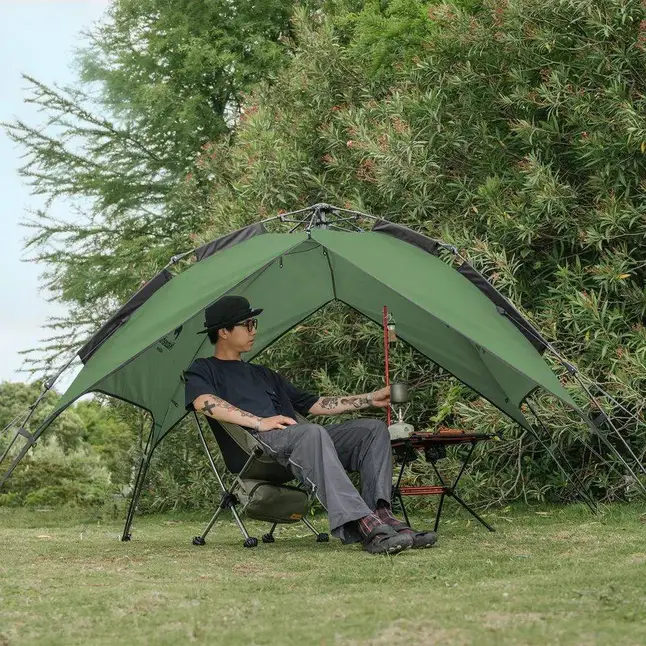 Намет тримісний автоматичний Naturehike NH21ZP008, темно-зелений — Photo 7