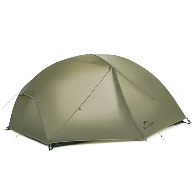 Палатка трехместная ультралегкая Naturehike Mongar UL CNK2550WS037, зеленая