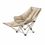 Кресло туристическое складное с подставкой для ног Naturehike Sea Star 001 CNK2450JJ020, хаки — Photo 15