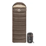 Спальник з капюшоном Naturehike U350 NH20MSD07, (1°c), лівий, коричневий — Photo 22