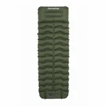Матрац туристичний надувний одномісний Naturehike CNK2550WS019, 200x60x9.5 см, зелений, прямокутний із вбудованою помпою — Photo 8