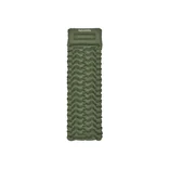 Матрац туристичний надувний одномісний Naturehike CNK2550WS019, 200х60х6.5 см, зелений, для кемпінгу із мішком для надування