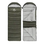 Спальник з капюшоном Naturehike U150 NH20MSD07, (11°C), лівий, коричневий — Photo 9