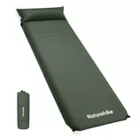 Матрац з подушкою ортопедичний одномісний Naturehike CNK2450WS020, самонадувний, 200х63х10 см, бежевий — Photo 13