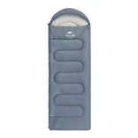 Спальний мішок Naturehike Y150L NH21MSD08, лівий, сіро-блакитний — Photo 9