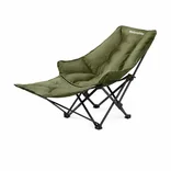 Кресло туристическое складное с подставкой для ног Naturehike Sea Star 001 CNK2450JJ020, хаки — Photo 14