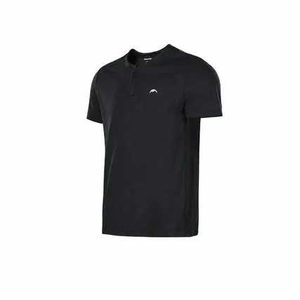 Футболка-поло мужская влаговыводящая Naturehike CYY2620FS011, XL, черная — Photo 20