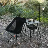 Стілець складаний ультралегкий Naturehike CNK2550JJ013 Yamami YL01, розмір М, алюміній, сірий — Photo 22