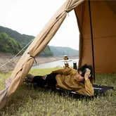 Ліжко складане Naturehike XJC05 NH20JJ001, Поліестер Oxford / алюміній, чорний (6927595768822) — Photo 19