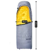 Спальник с натуральным пухом Naturehike CW700 CNK2450WS048, р-р L, желто-серый — Photo 13