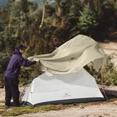 Намет надлегкий двомісний Naturehike Cloud Up Pro CNK2350WS020, 20D, пісочний — Photo 22