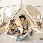 Намет тримісний Naturehike Kabi Quick-Set CNK2650WS020, коричневий — Photo 9
