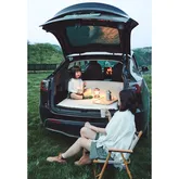 Матрац автомобільний кемпінговий двомісний Naturehike CNK2450WS010, 197х134х6,5 см світлий із вбудованою помпою для надування — Photo 14