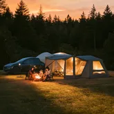 Намет чотиримісний надувний Naturehike Gen Air FL CNK2550WS046, сірий — Photo 8