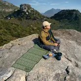 Коврик туристический складной одноместный IXPE Naturehike CNK2650WS010 с алюминиевой пленкой, 185x56x2.3 см, зеленый — Photo 13