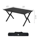 Складаний стіл Naturehike Star Jane T01 CNK2550JJ018, 89х60 см, вуглецева сталь, чорний — Photo 16