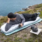 Килимок туристичний складаний одномісний Naturehike Troues R2.0 CNK2650WS025 185 х 56 х 1,8 см, синій — Photo 12