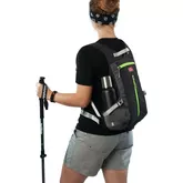 Велорюкзак з чохлом для шолома Naturehike 15 л sky blue NH15C001-B, блакитний — Photo 17