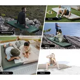 Матрац ортопедичний самонадувний одномісний Naturehike CNK2450WS020, 200х63х10 см, темно-зелений — Photo 11