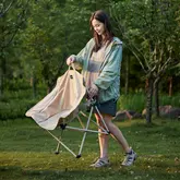Стілець складаний Naturehike Stellaluna T01 CNH23JU13002, пісочний — Photo 18