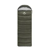 Спальник с капюшоном Naturehike U250 NH20MSD07, (6°C), левый, темно-зеленый — Photo 6