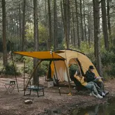 Намет двокімнатний Naturehike CNH22ZP028, гірчичний — Photo 7