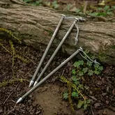 Кілки туристичні полегшені Naturehike CNK2650PJ014, прямі, 18 см, 6 шт, сірий — Photo 4