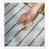 Складаний стіл Naturehike Star Jane T01 CNK2550JJ018, 89х60 см, вуглецева сталь, чорний — Photo 12