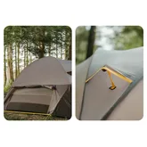 Намет шестимісний Naturehike, KOTA 6, CNK2450WS031, 75D, світло-коричневий — Photo 23