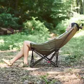 Стілець складаний Naturehike CNK2450JJ020, оливковий зелений — Photo 13