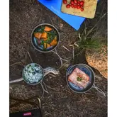 Каструля титанова зі складною ручкою 1300 мл Naturehike NH18T202-B — Photo 10