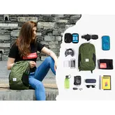 Рюкзак компактний надлегкий Naturehike Ultralight Naturehike NH17A012-B, 18 л, зелений — Photo 22
