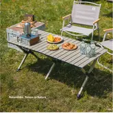 Складаний стіл Naturehike Star Jane T01 CNK2550JJ018, 89х60 см, вуглецева сталь, бежевий — Photo 17