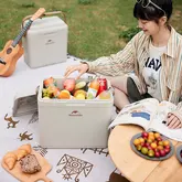 Туристичний холодильник Naturehike CNK2300BS011, 13 л, бежевий — Photo 18