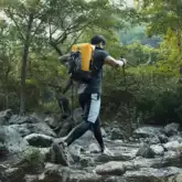 Рюкзак водонепроникний Naturehike NH21FSB04, 40л, бежевий — Photo 7