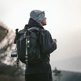 Рюкзак туристичний Naturehike Helium CNK2300016, 30+5 л, чорний — Photo 18