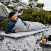Матрац туристичний надувний одномісний ультралегкий Naturehike CNH22DZ018, 196 х 64 х 7 см, сріблястий — Photo 11