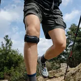 Бандаж на коліно трикотажний Naturehike Qingjia CNK2650DS014, універсальний розмір, чорний — Photo 14