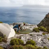 Матрац туристичний надувний одномісний Naturehike CNH22DZ018, надлегкий, 183х58х7 см, сірий, для туризму із мішком для надування — Photo 12