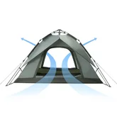 Намет тримісний автоматичний Naturehike NH21ZP008, оливково-зелений — Photo 13
