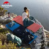 Килимок туристичний складаний одномісний IXPE Naturehike NH19QD008 з алюмінієвою плівкою, 185x56x1.8 см, жовтий для походів — Photo 13