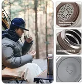 Термос титановий з чохлом Naturehike CNK230CF012 600 ml — Photo 11