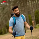Рукавичкі нековзкі трикотажні Naturehike NH21FS035, розмір М, помаранчеві — Photo 5
