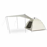Намет тримісний автоматичний з тентом Naturehike Ango S CNK2650WS018, коричневий — Photo 5