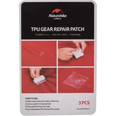 Набір латок Naturehike NH GR patch NH19PJ086, 3 шт 7х7см, прозорі — Photo 3